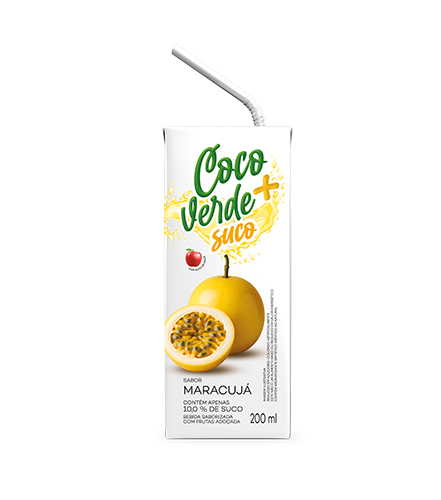 Suco Coco Verde+ Maracujá 200ml